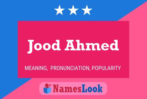 Pôster do nome Jood Ahmed