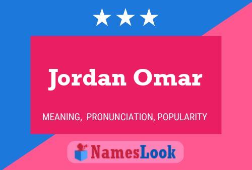 Pôster do nome Jordan Omar