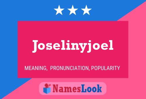 Pôster do nome Joselinyjoel