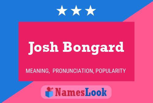 Pôster do nome Josh Bongard