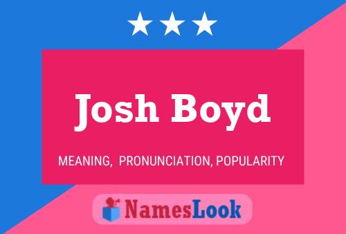 Pôster do nome Josh Boyd