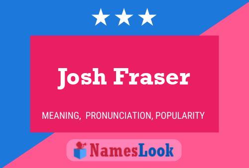 Pôster do nome Josh Fraser