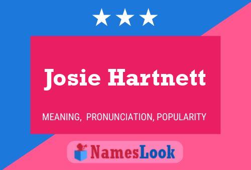 Pôster do nome Josie Hartnett