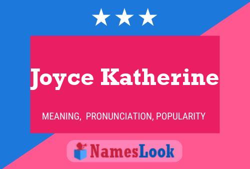 Pôster do nome Joyce Katherine