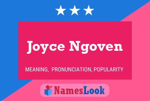 Pôster do nome Joyce Ngoven