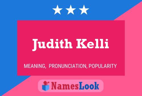 Pôster do nome Judith Kelli