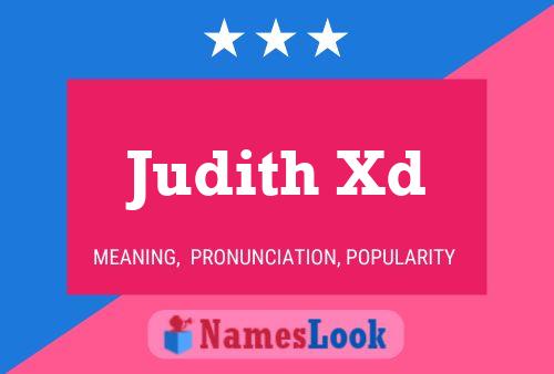 Pôster do nome Judith Xd