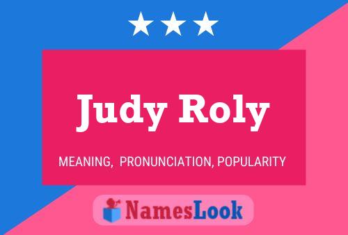 Pôster do nome Judy Roly