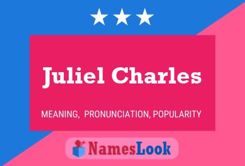 Pôster do nome Juliel Charles