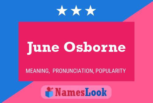 Pôster do nome June Osborne