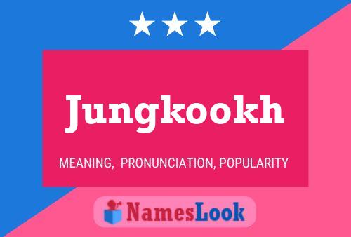 Pôster do nome Jungkookh