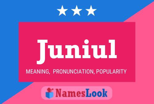 Pôster do nome Juniul