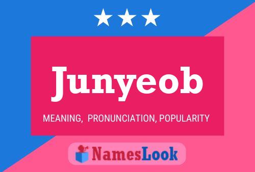 Pôster do nome Junyeob