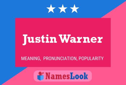 Pôster do nome Justin Warner