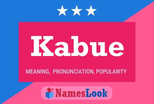 Pôster do nome Kabue