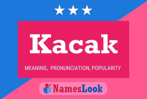 Pôster do nome Kacak