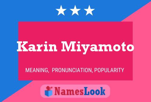 Pôster do nome Karin Miyamoto