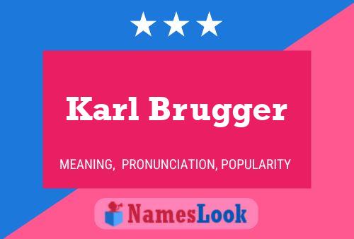 Pôster do nome Karl Brugger