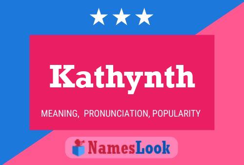 Pôster do nome Kathynth