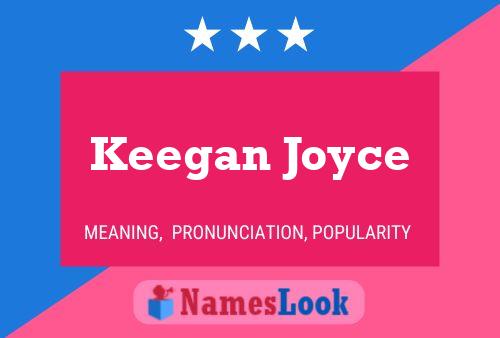 Pôster do nome Keegan Joyce