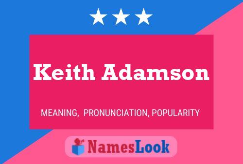 Pôster do nome Keith Adamson