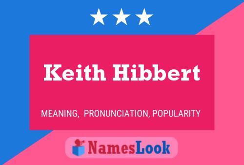 Pôster do nome Keith Hibbert