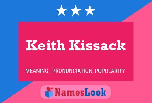 Pôster do nome Keith Kissack