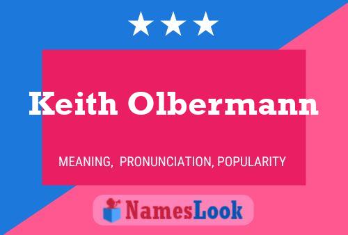 Pôster do nome Keith Olbermann