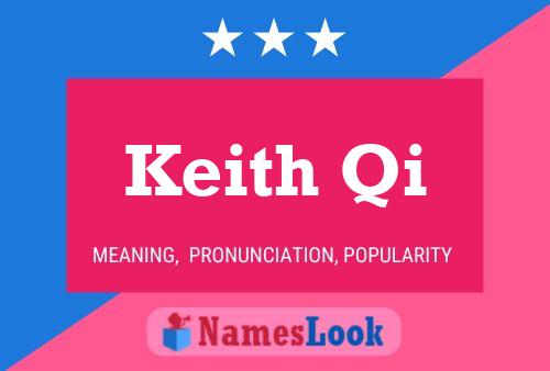 Pôster do nome Keith Qi