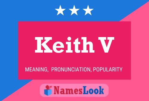 Pôster do nome Keith V