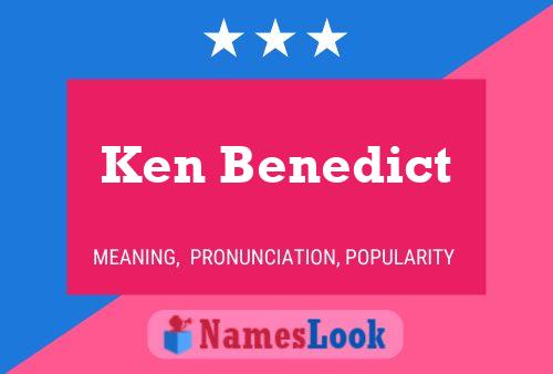 Pôster do nome Ken Benedict