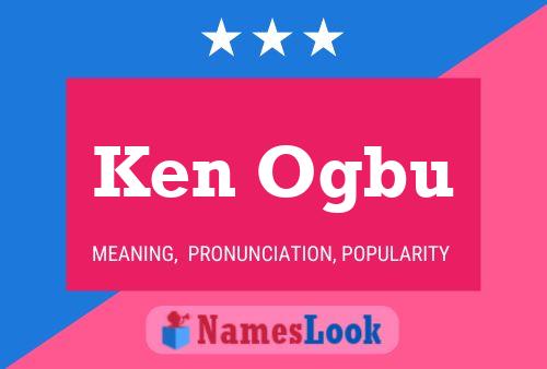 Pôster do nome Ken Ogbu