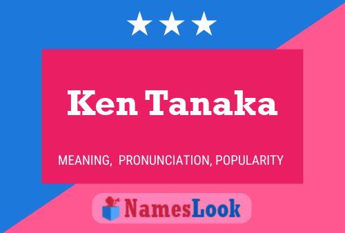 Pôster do nome Ken Tanaka