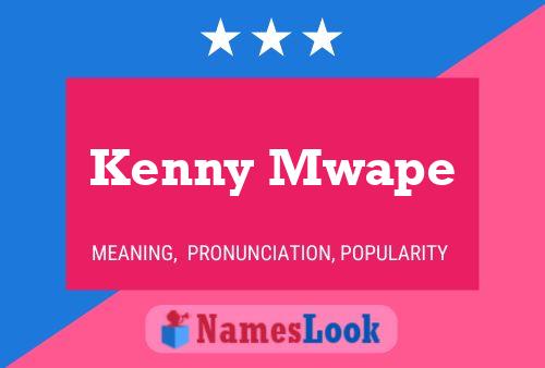 Pôster do nome Kenny Mwape