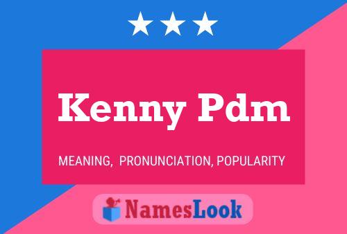 Pôster do nome Kenny Pdm