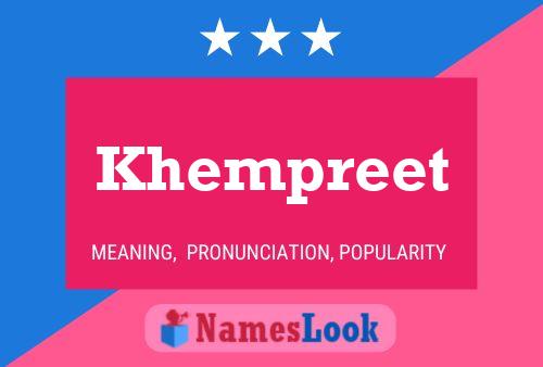 Pôster do nome Khempreet