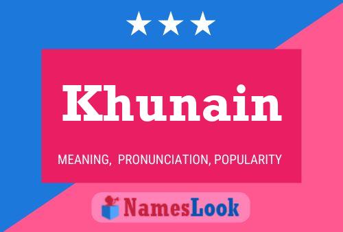 Pôster do nome Khunain