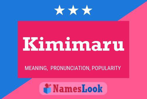 Pôster do nome Kimimaru