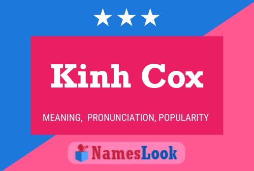 Pôster do nome Kinh Cox