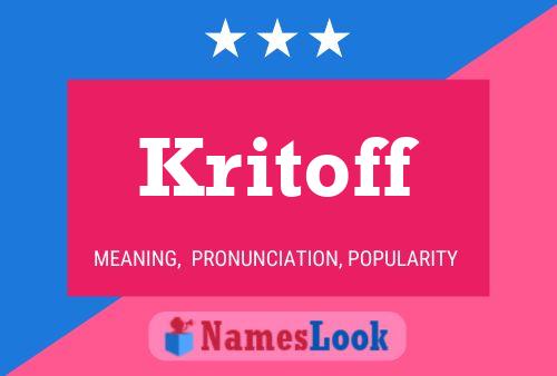 Pôster do nome Kritoff