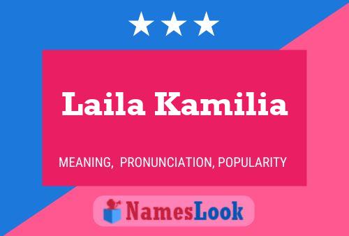 Pôster do nome Laila Kamilia