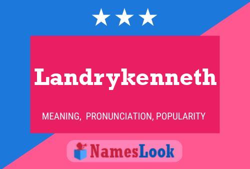 Pôster do nome Landrykenneth