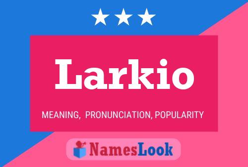 Pôster do nome Larkio