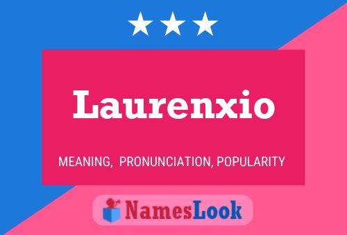 Pôster do nome Laurenxio