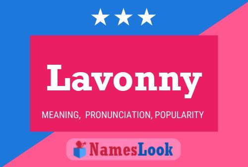 Pôster do nome Lavonny