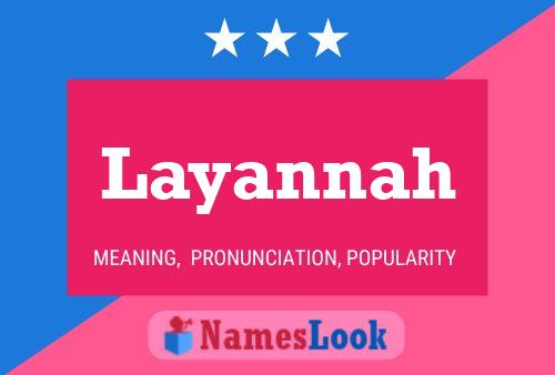 Pôster do nome Layannah