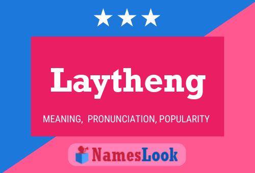 Pôster do nome Laytheng