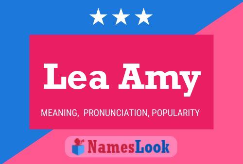 Pôster do nome Lea Amy