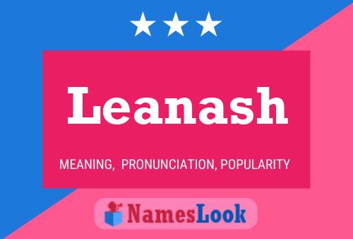 Pôster do nome Leanash