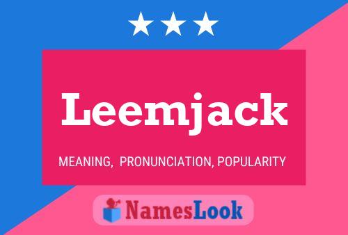 Pôster do nome Leemjack